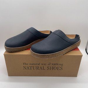 HAFLINGER Women Clogs 'Travel Neo', Navy